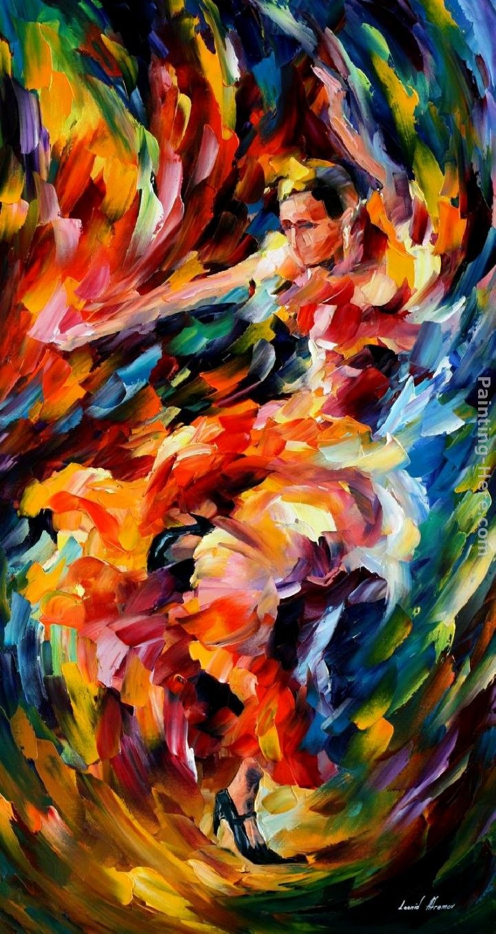 Leonid Afremov MAGIC FLAMENCO
